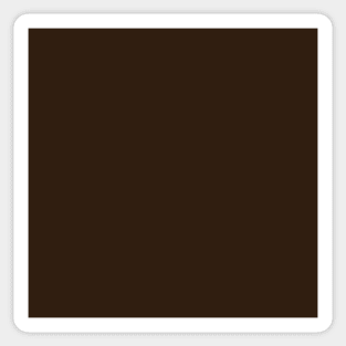 Chocolate Skin Tone - Plain Color Sticker